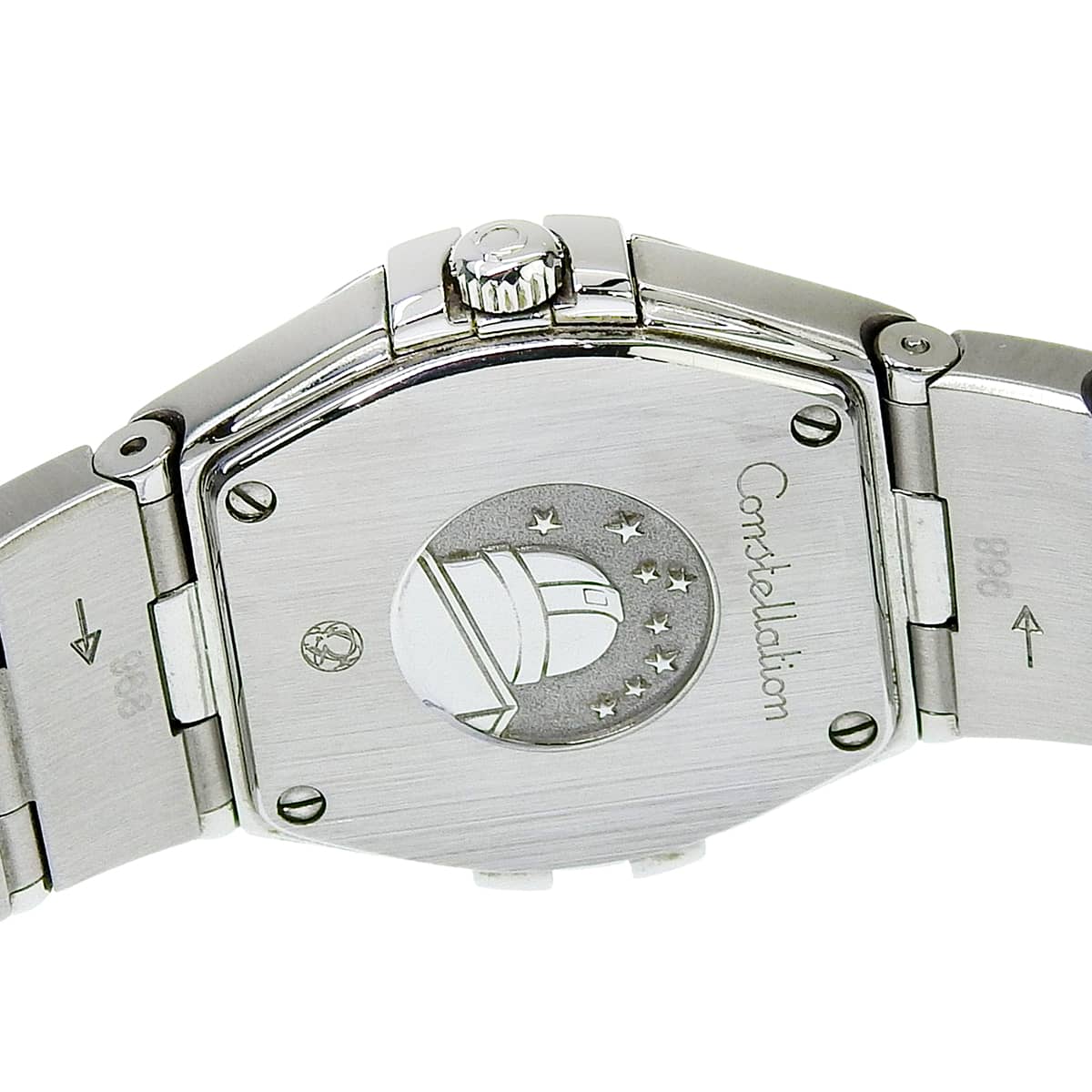 Constellation 123.10.24.60.05.001 SS White Mother-of-Pearl Dial White Quartz Ladies