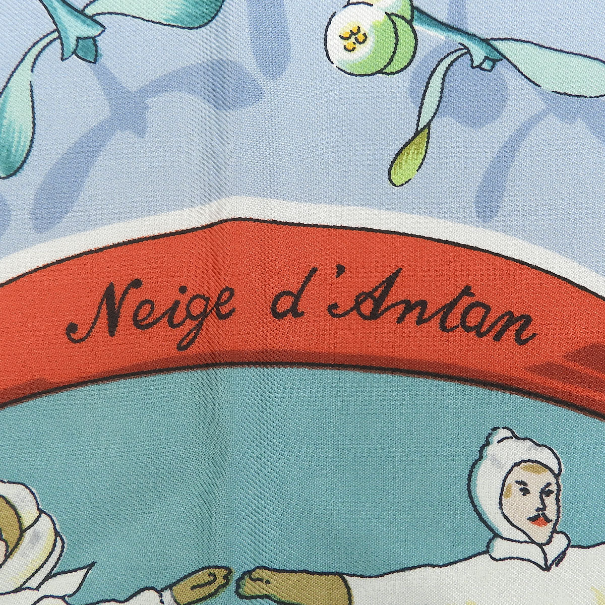 Neige d'Antan 去年の冬 カレ90 シルク