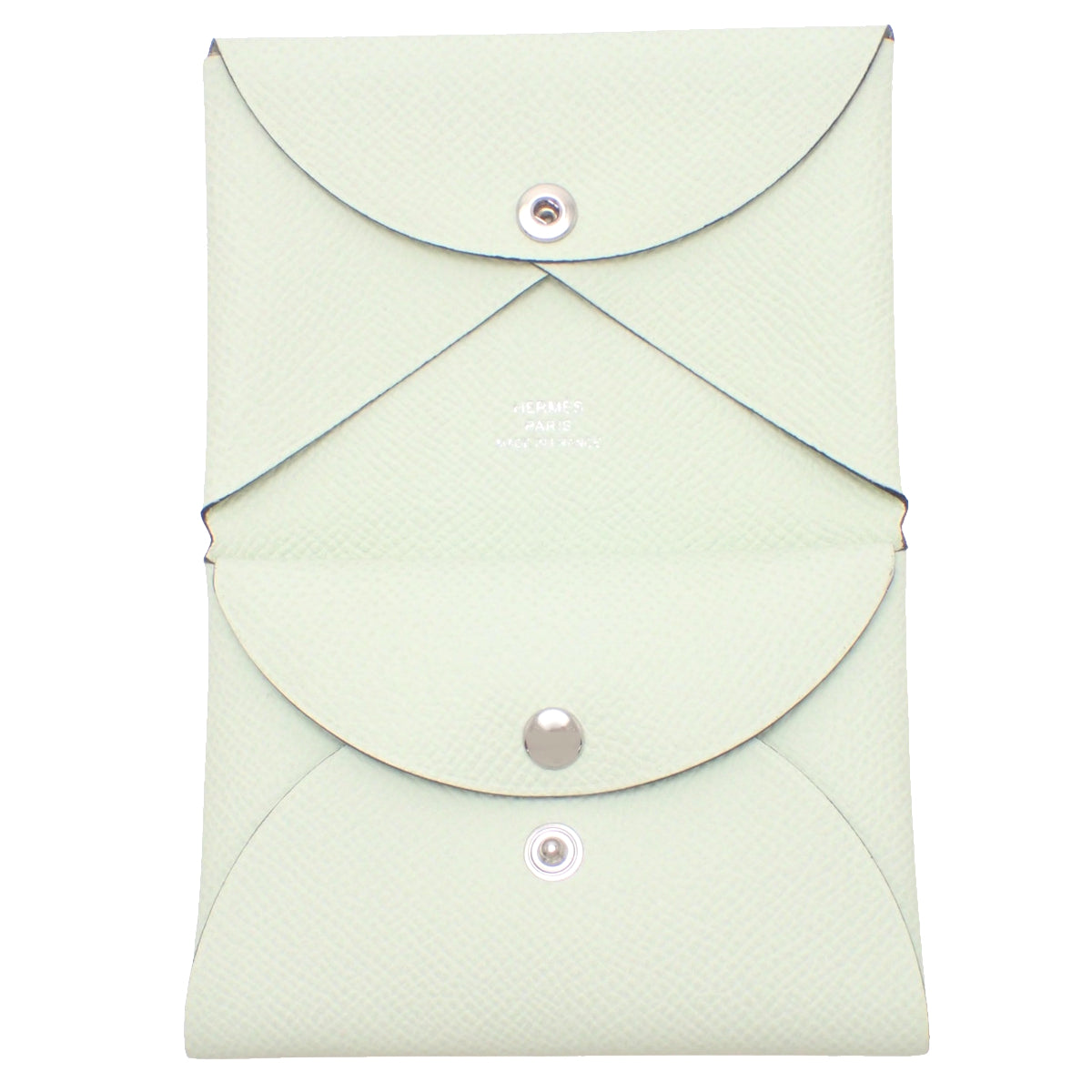 Calvi Duo Vau-Epsom Palladium Hardware Vert Fizz Silver Hardware B stamp