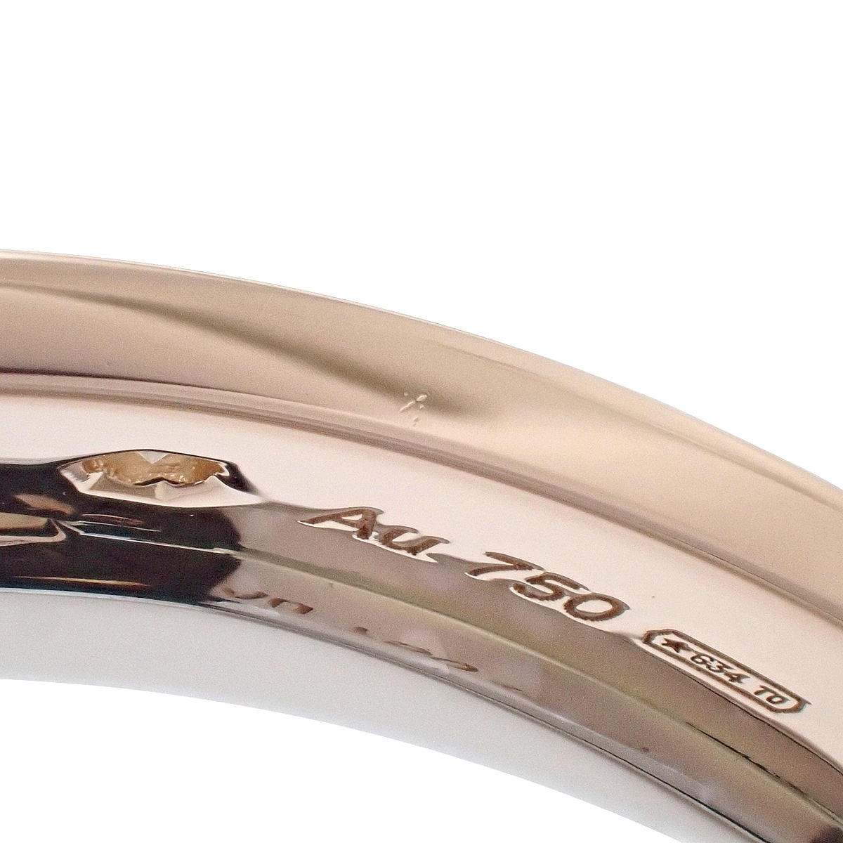 LOVE ブレスレット ダイヤモンド ピンクゴールド K18PG ホワイトゴールド K18WG 19 53.3g