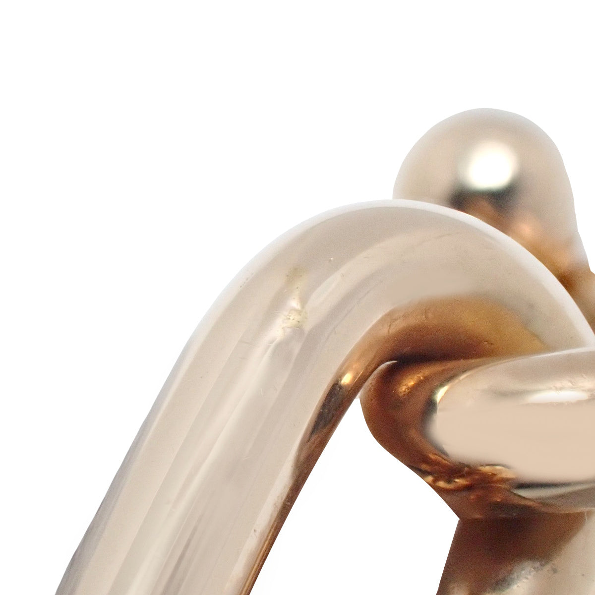 グラジュエイテッド リンク ネックレス K18PG 50.7g