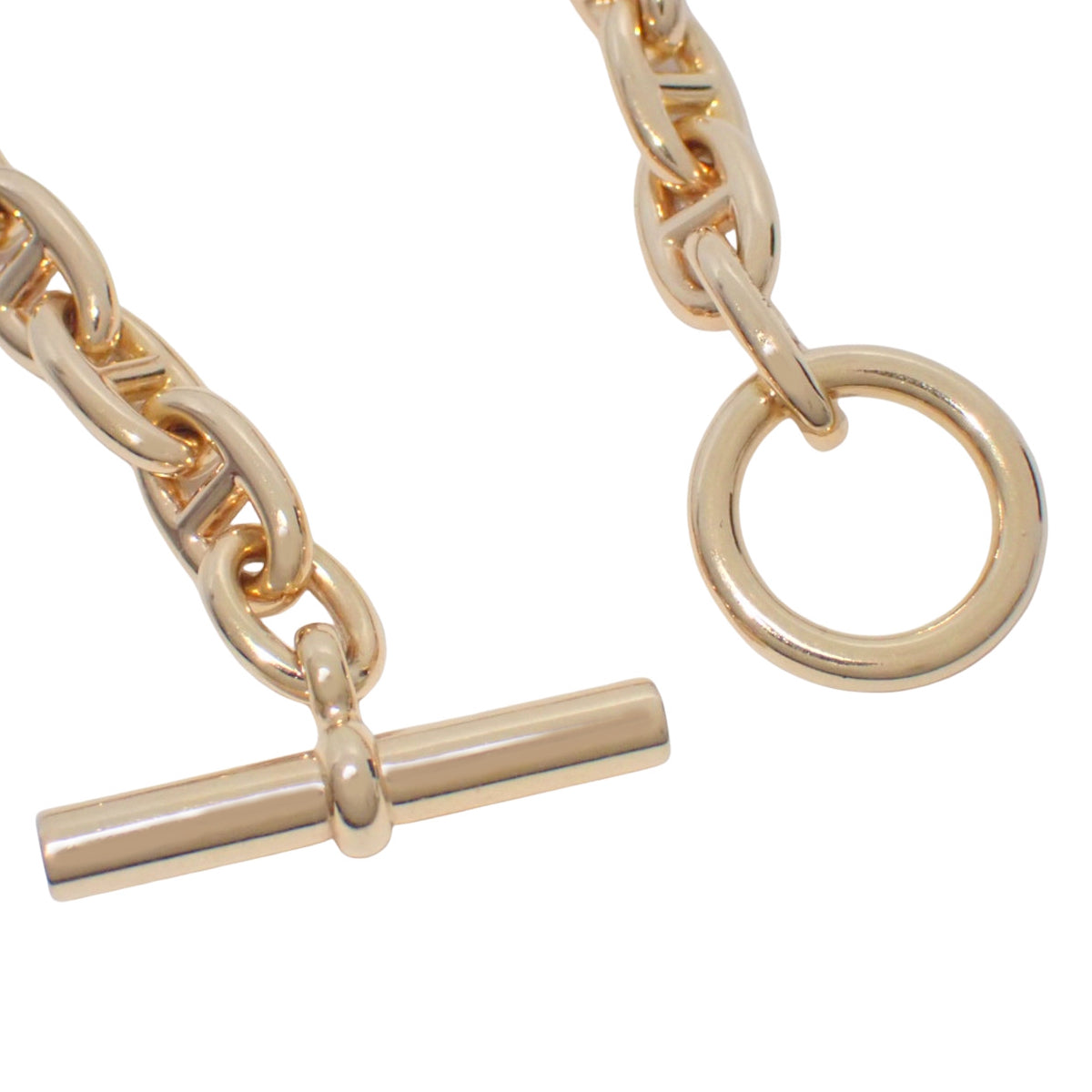 Chaine d'Ancre TPM Bracelet Pink Gold K18PG 21.4g 24 links