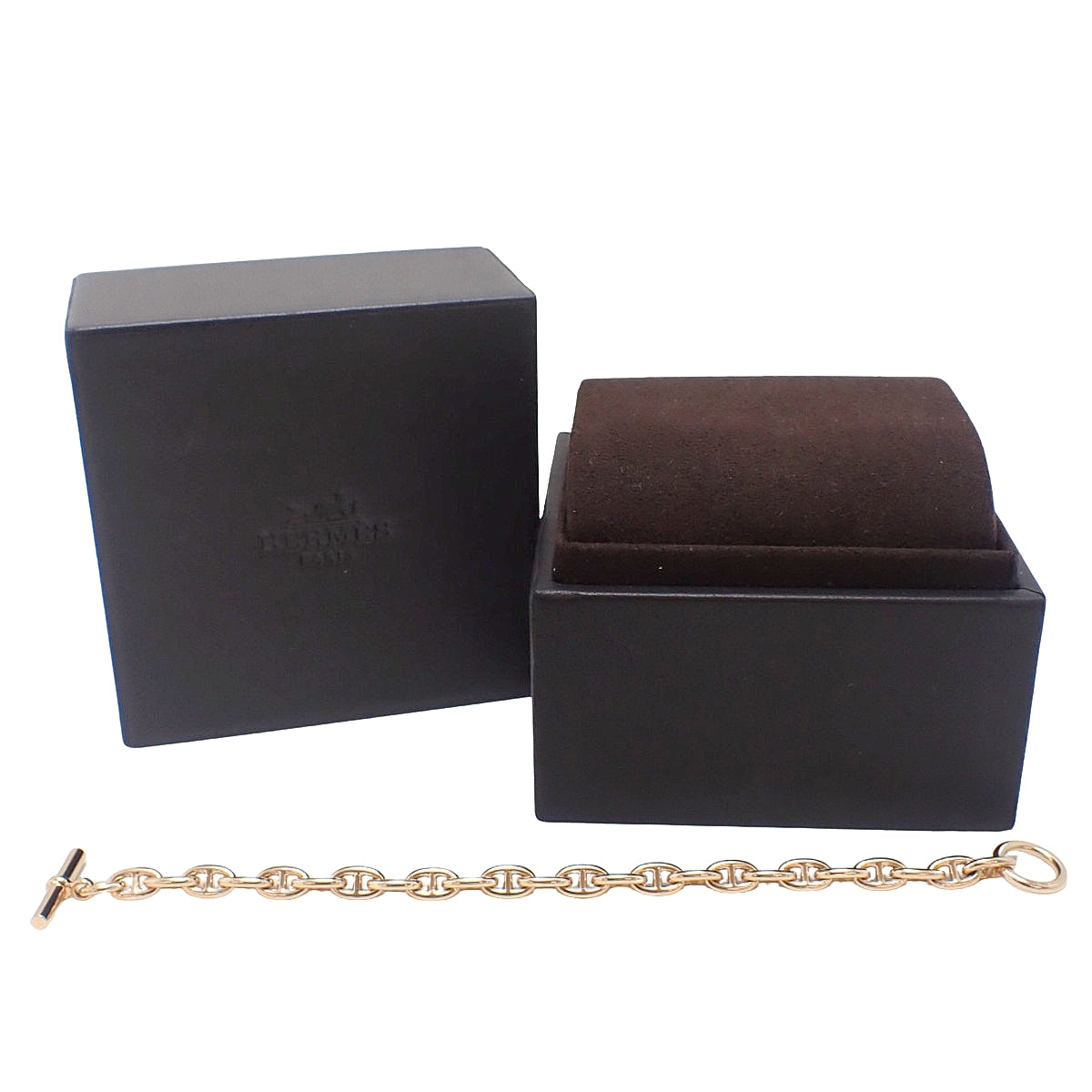 Chaine d'Ancre TPM Bracelet Pink Gold K18PG 21.4g 24 links