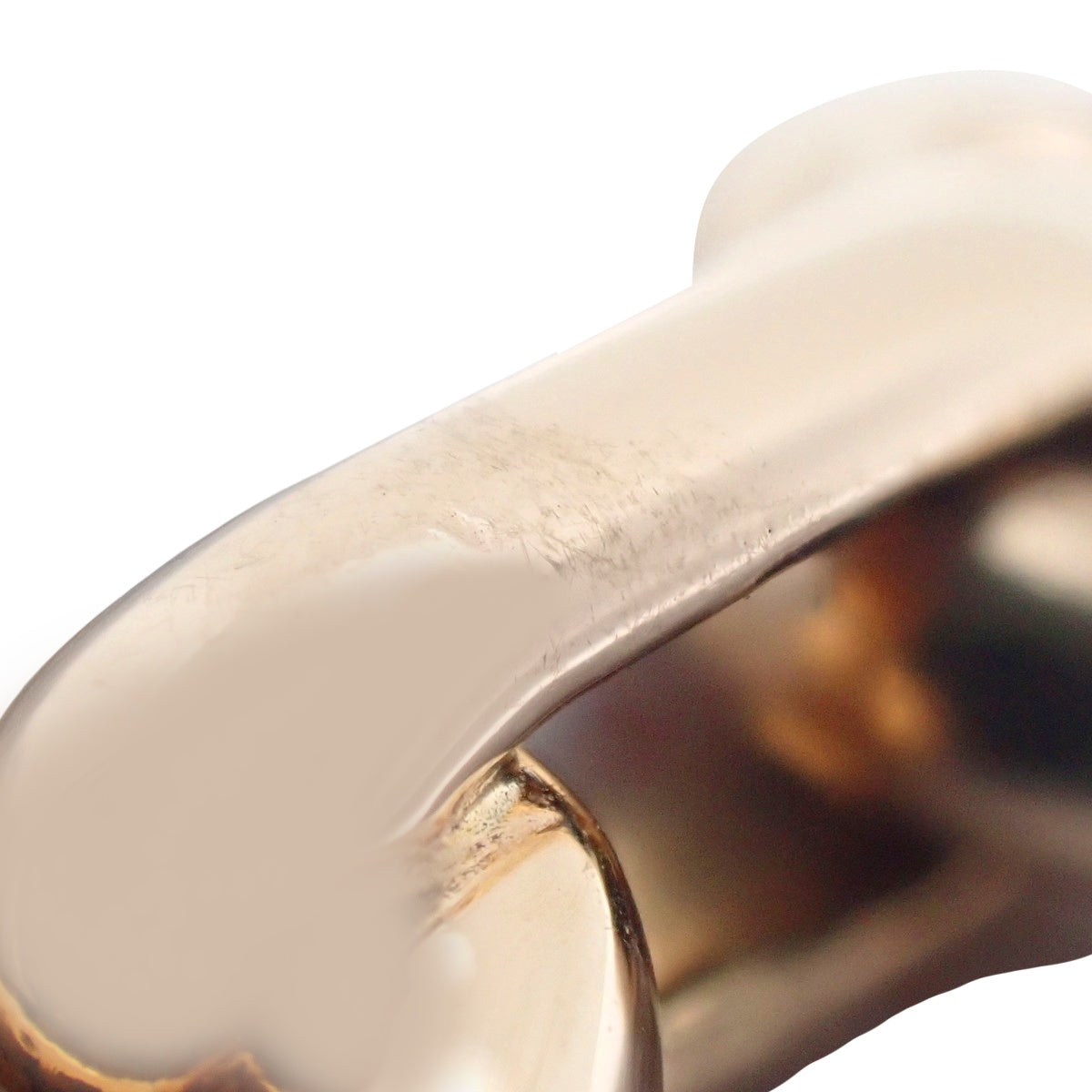 Chaine d'Ancre Enchainee Bracelet K18PG SH 17.8g
