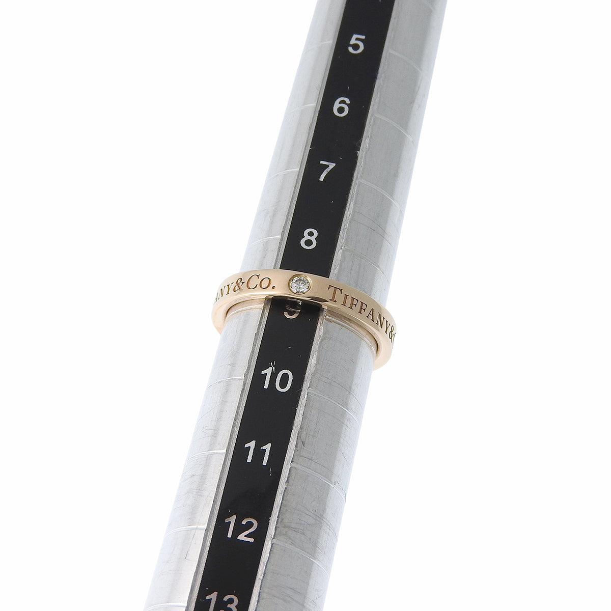 バンドリング ダイヤモンド ピンクゴールド K18PG 9(49)号 3.5g
