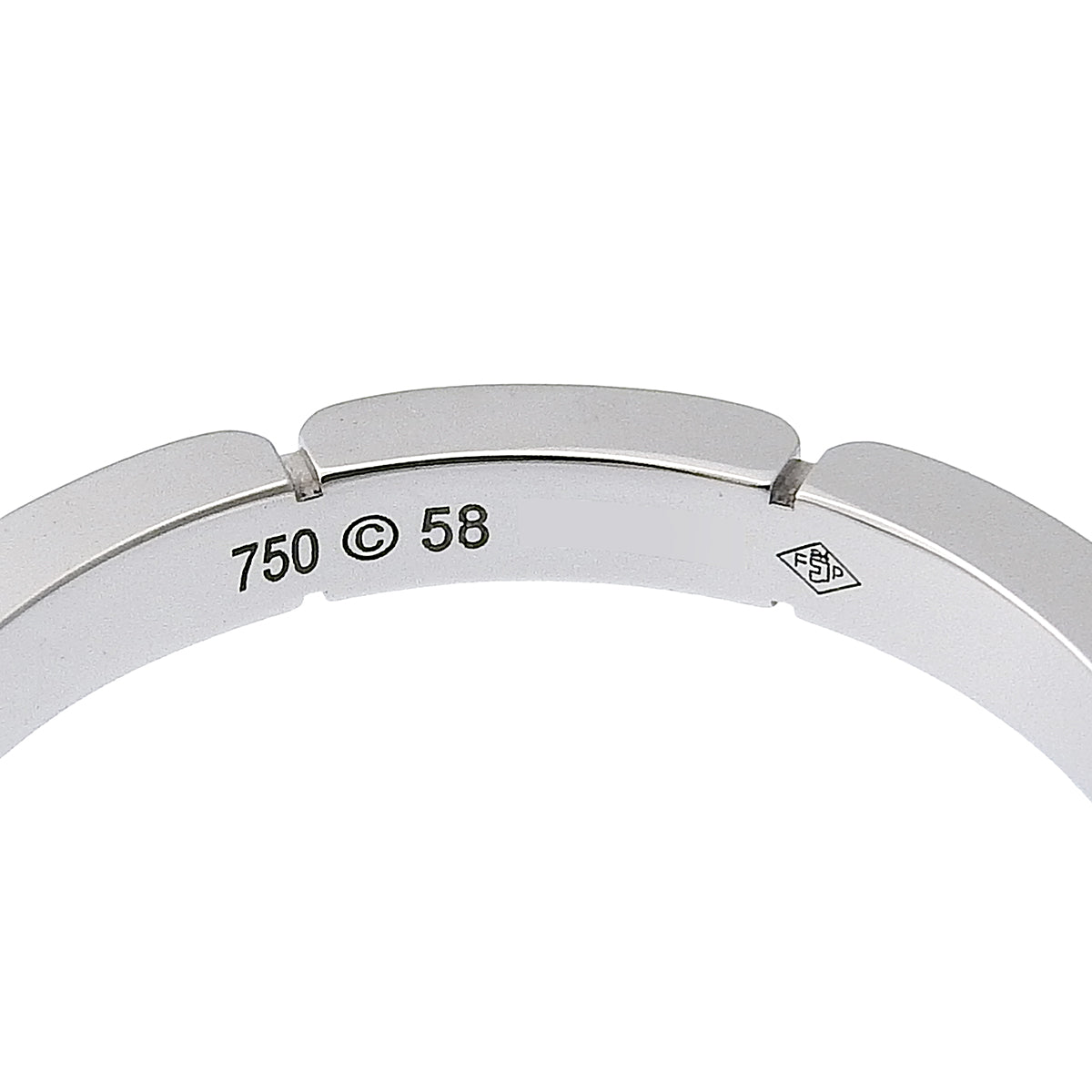 マイヨンパンテール リング ホワイトゴールド K18WG 58 4.7g