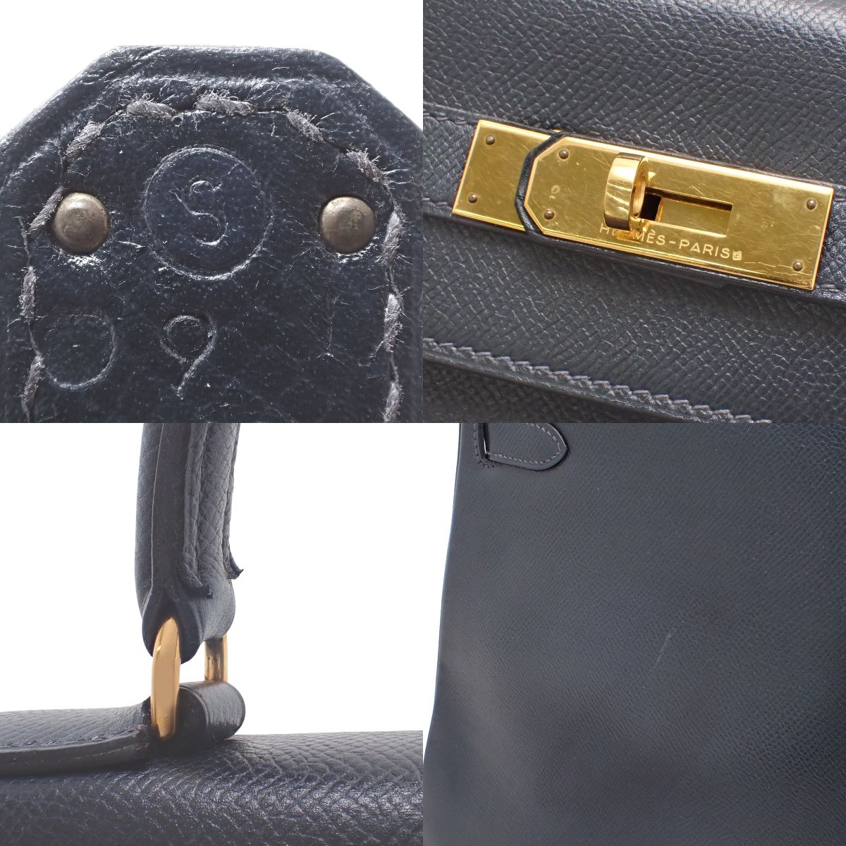 ケリー32 クシュベル クシュベル ゴールド金具 ○S刻印