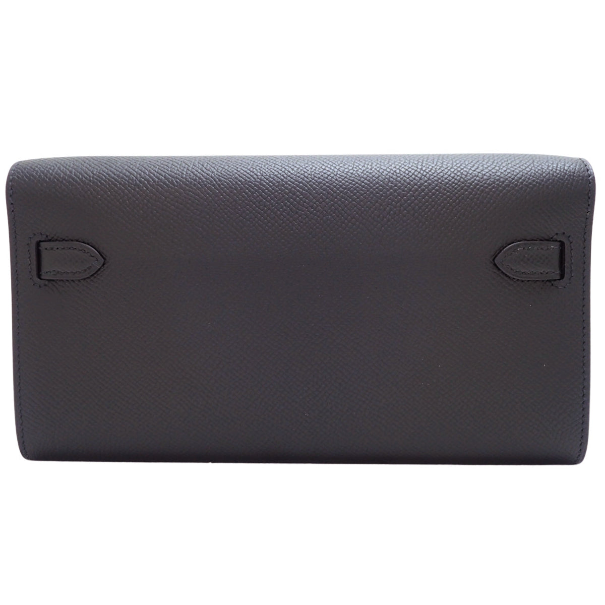 Kelly Wallet To Go, Veau Epsom, Black, Gold Hardware, K stamp