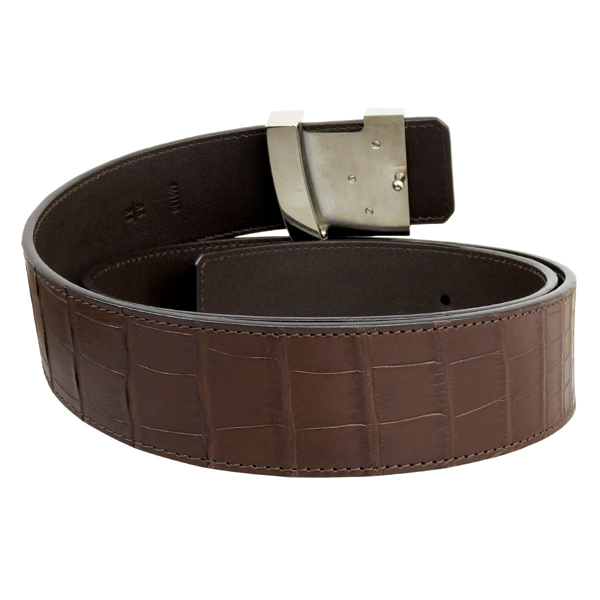 ベルト・LV イニシャル 40MM 85/34 クロコダイル M6136