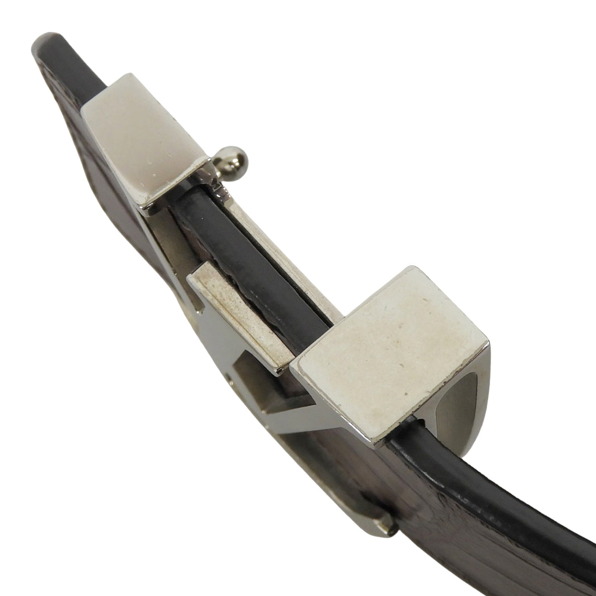 ベルト・LV イニシャル 40MM 85/34 クロコダイル M6136