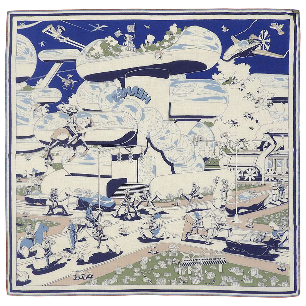 LOCOMOTION Carré géant Carré 140 Cashmere Silk