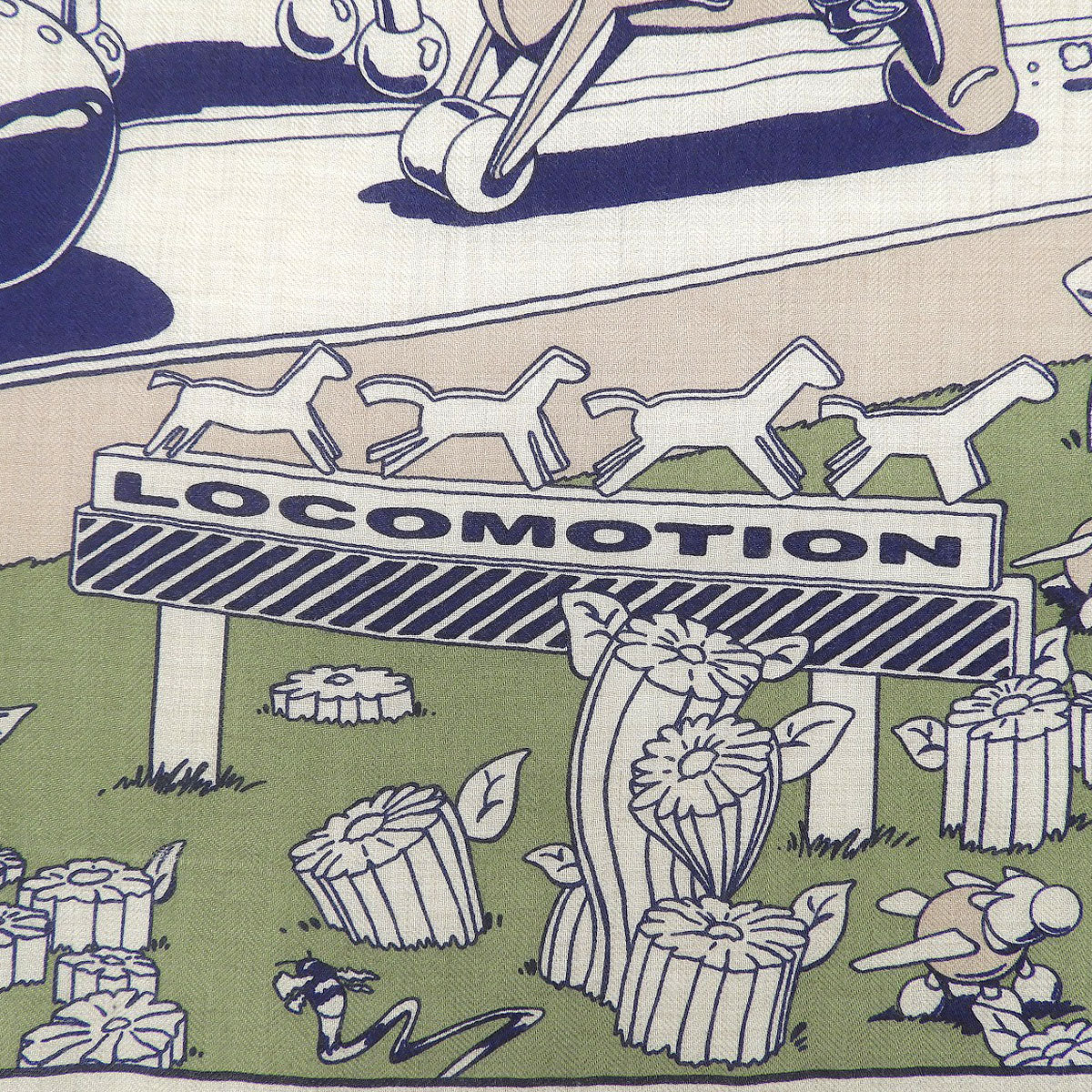 LOCOMOTION LOCOMOTION 方巾 方巾140 羊绒 丝绸