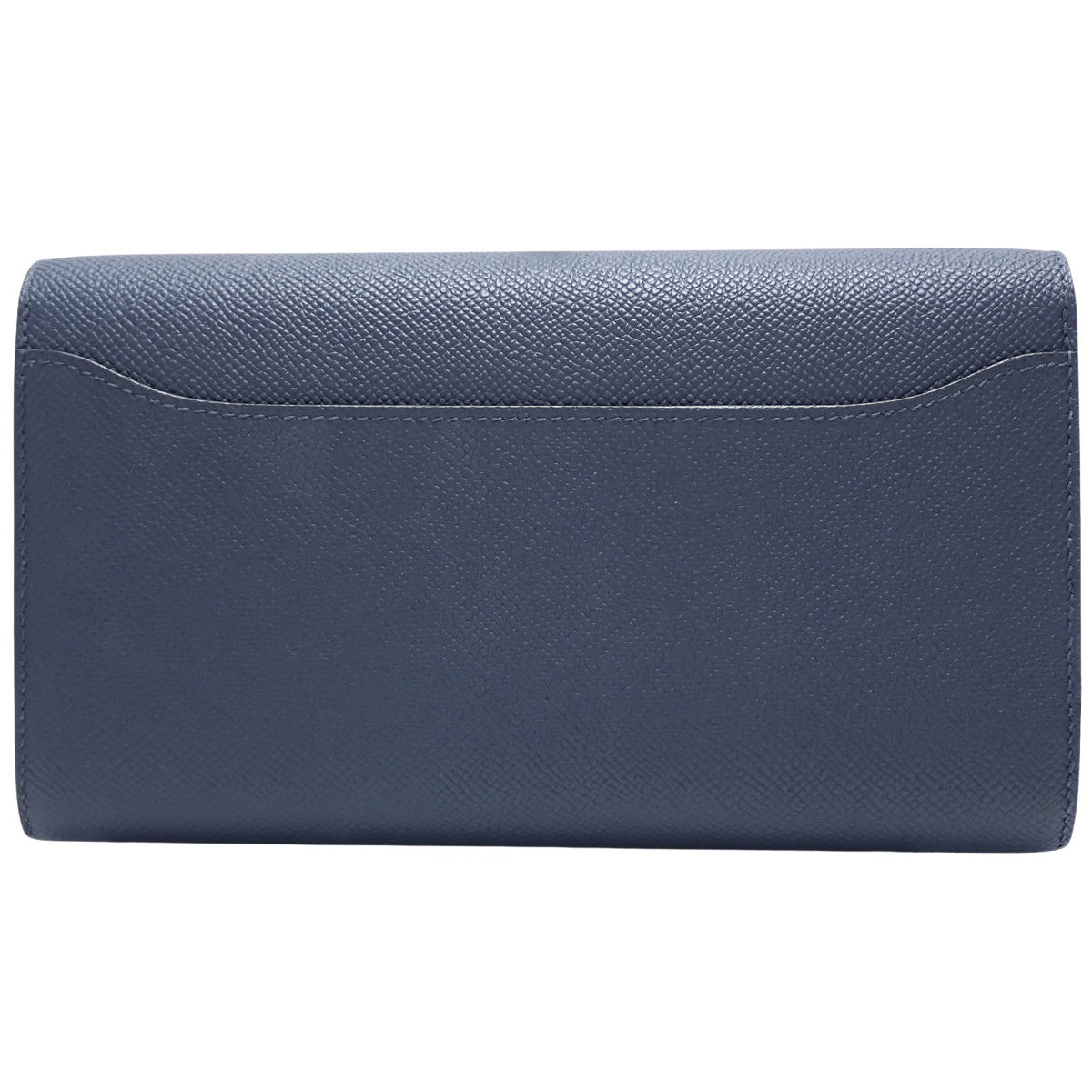 Constance Long To Go Veau Epsom Palladium hardware Bleu Saphir Silver hardware W stamp