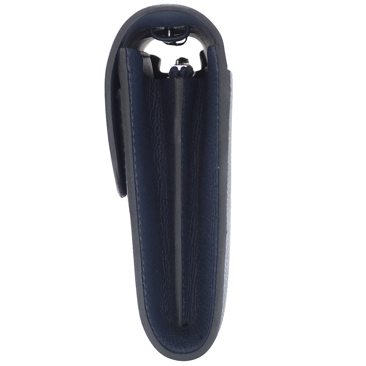 Constance Long To Go Veau Epsom Palladium hardware Bleu Saphir Silver hardware W stamp