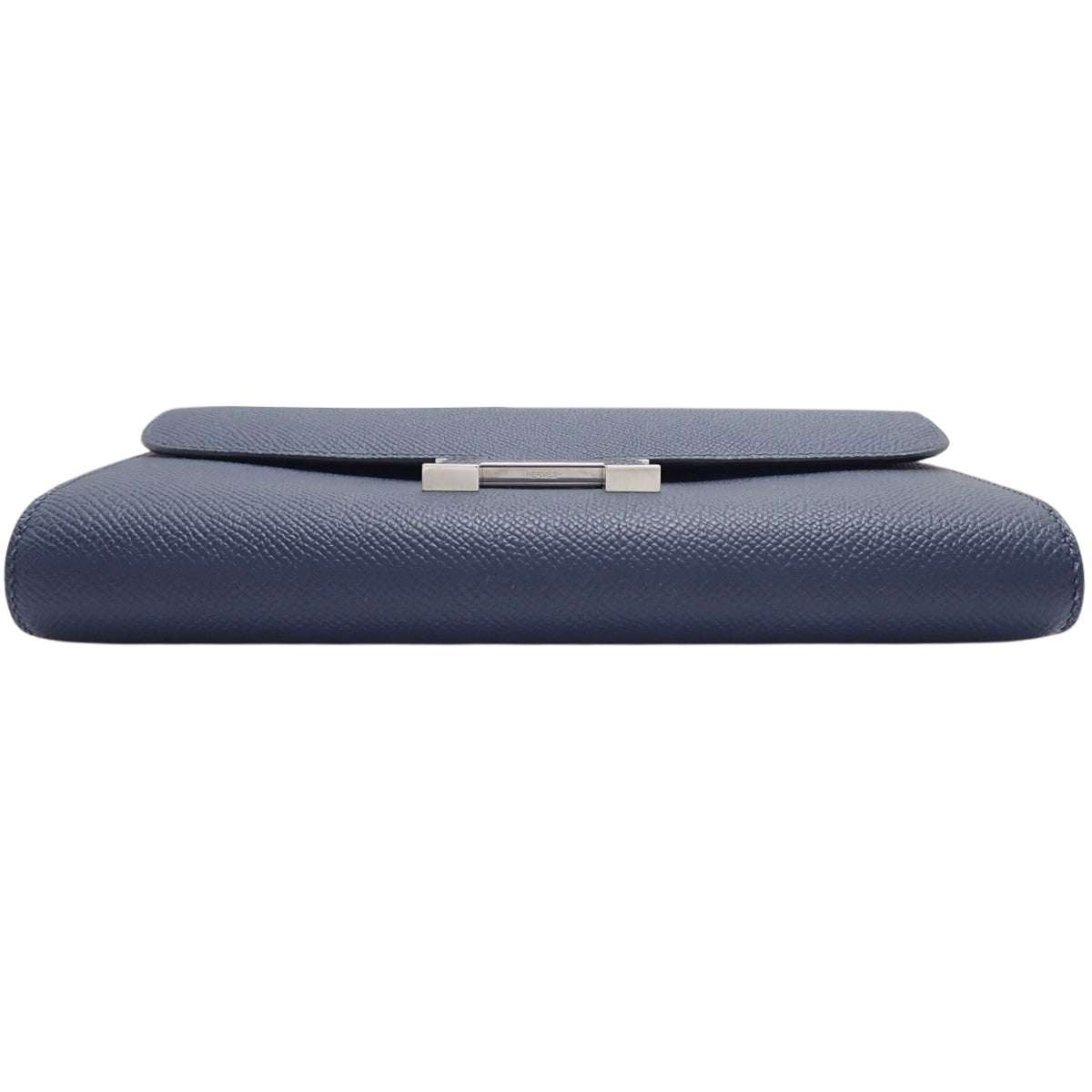 Constance Long To Go Veau Epsom Palladium hardware Bleu Saphir Silver hardware W stamp