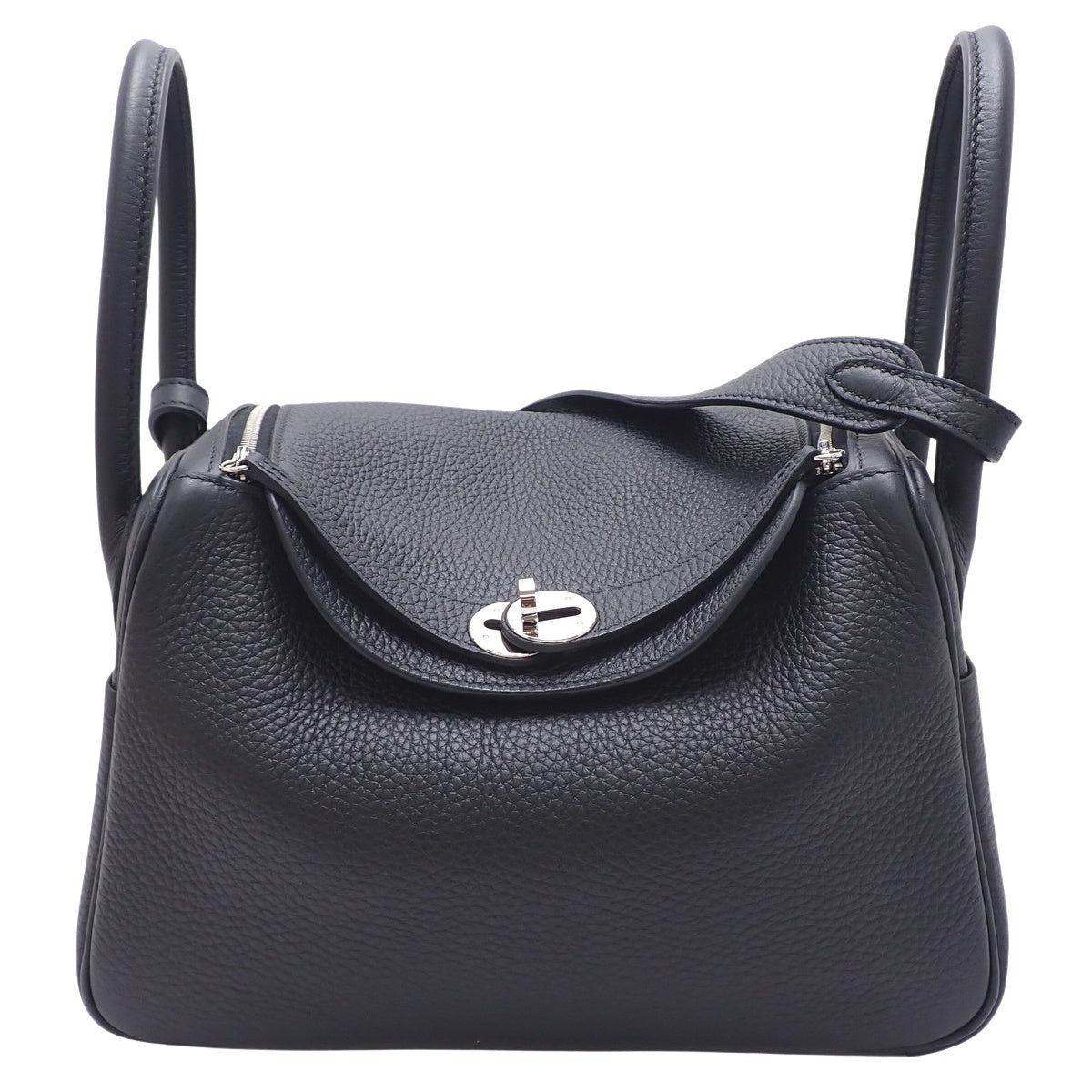 Lindy 26 Taurillon Clemence 黑色 银扣 K刻印