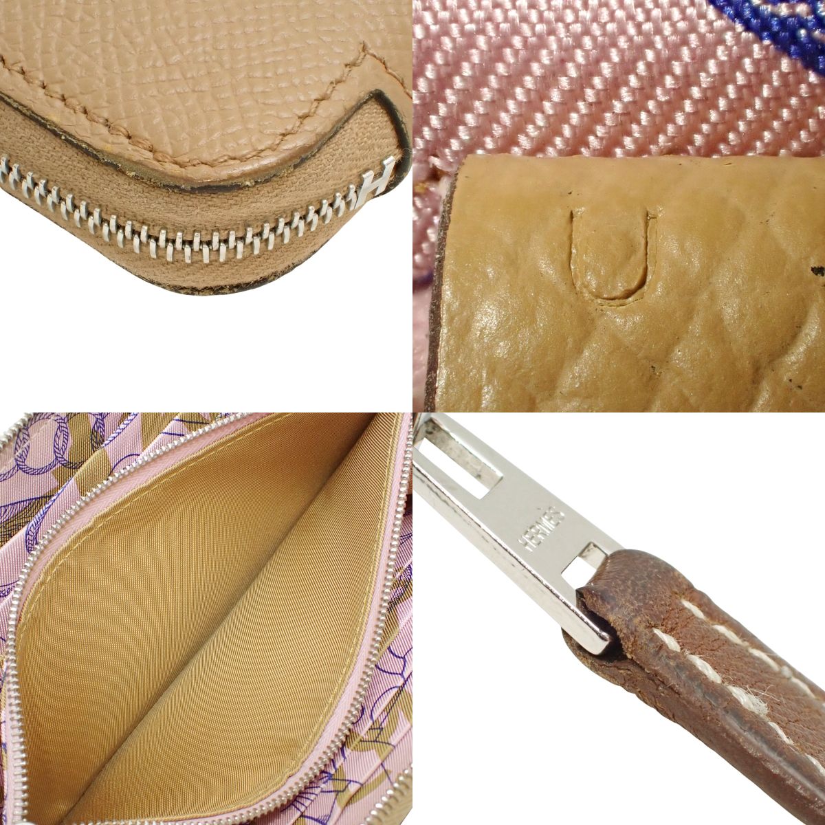 アザップロング シルクイン ヴォーエプソン パラジウム金具 チャイ シルバー金具 U刻印