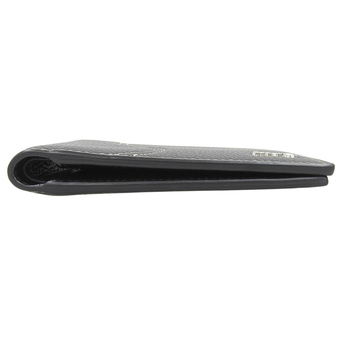 Saddle 2つ折りウォレット グレインドカーフスキン マーケトリー ブラック 2ADBH076YKK_H00N