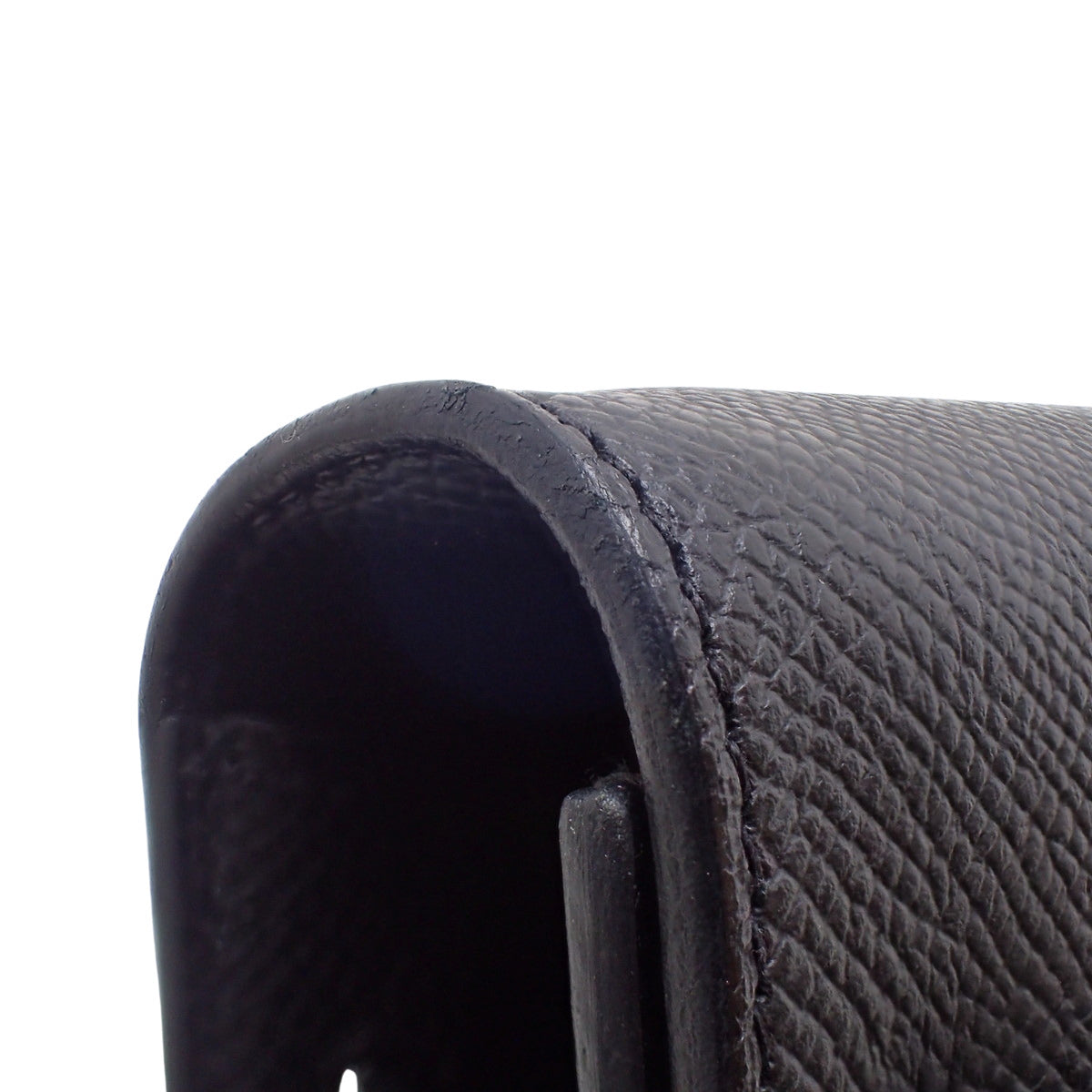 Kelly Wallet To Go Veau Epsom Black Gold Hardware U-stamp
