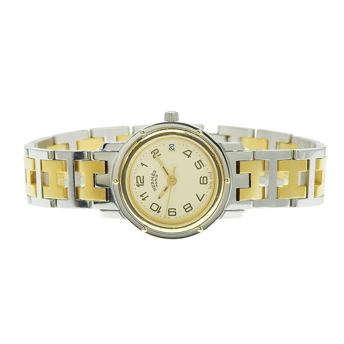 クリッパー CL3.240 SS/GP ベージュ クオーツ レディース