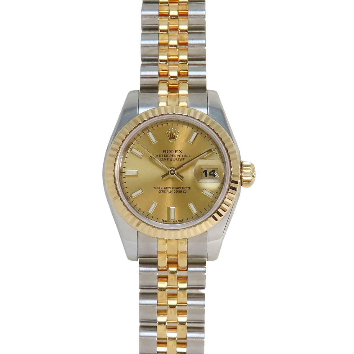 ROLEX デイトジャスト 179173 YG/SS ランダム番 シャンパンゴールド 自動巻き レディース|Pre-Owned Luxury Watch Store in Shibuya 109, Tokyo|alamode