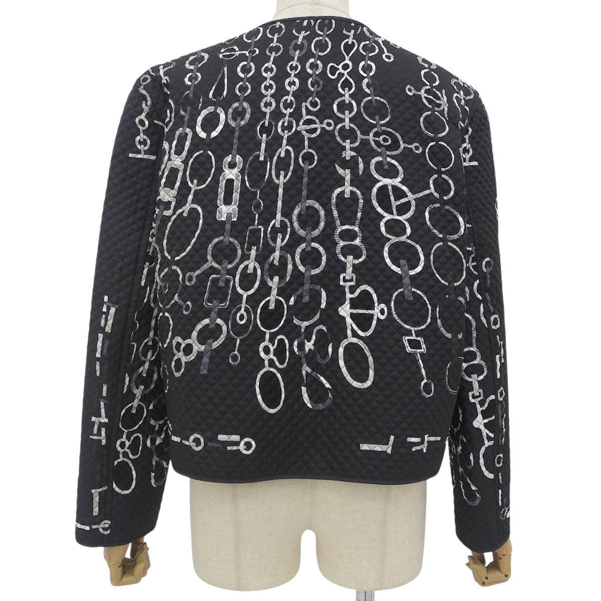 Do Re Boucles Quilted Jacket 2023 Size 44 Apparel Fashion Chaine d'Ancre pattern