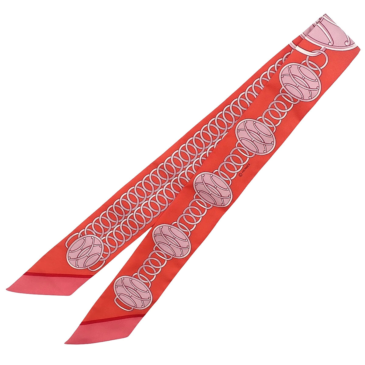 LIFT PROFILE 升起侧影 斜纹真丝 Grenadine Coral Palm