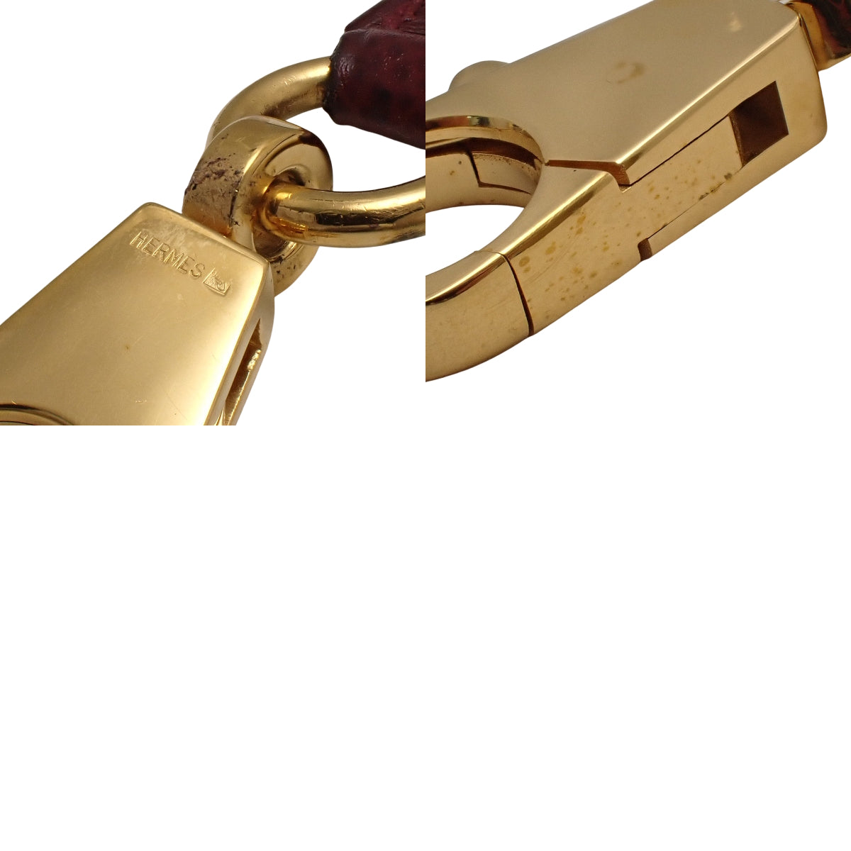 Kelly 32(外缝) Courchevel Rouge H 金扣 〇V刻印