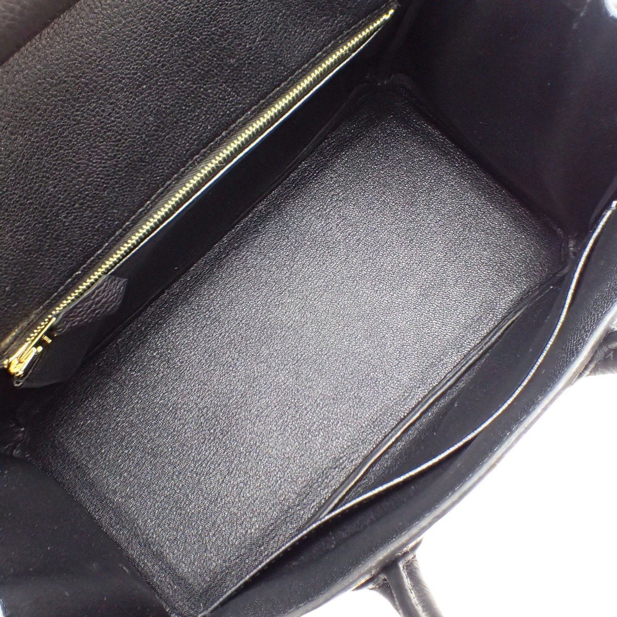【Brand New】Birkin 25 G stamp Togo Black Gold Hardware