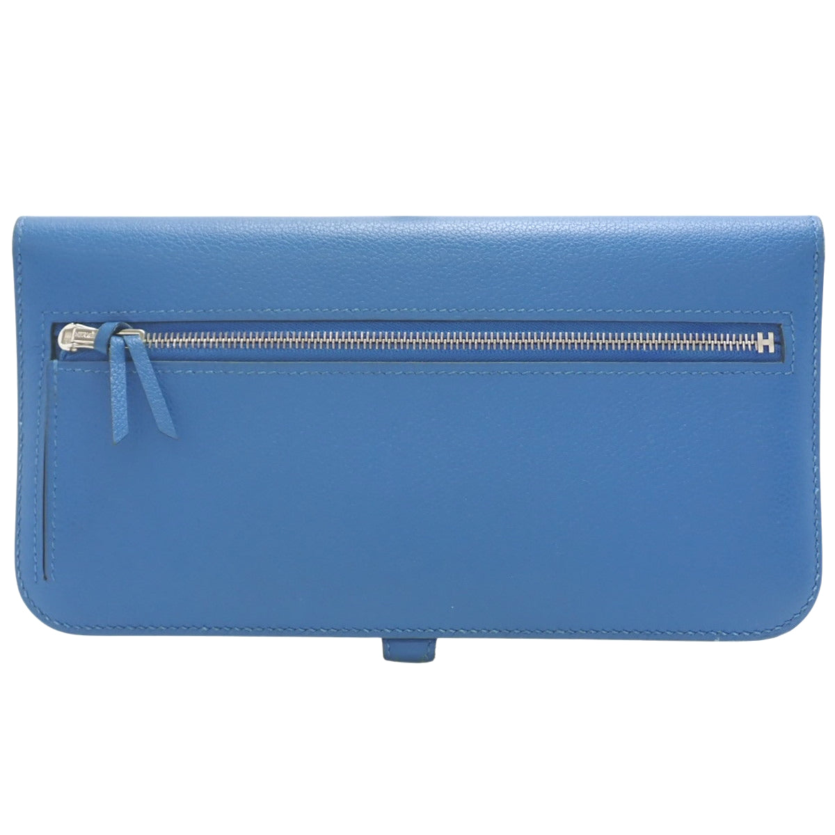 Dogon Long Evercolor Palladium Hardware Blue Silver Hardware D stamp