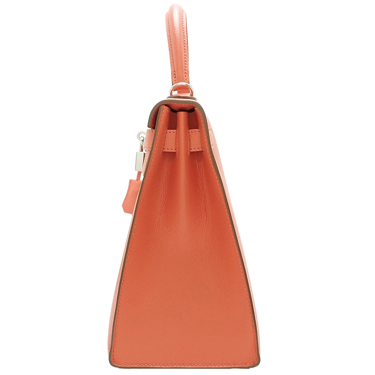 Kelly 28 (Sellier) Epsom leather Palladium hardware Rose Jaipur Silver hardware □Q stamp