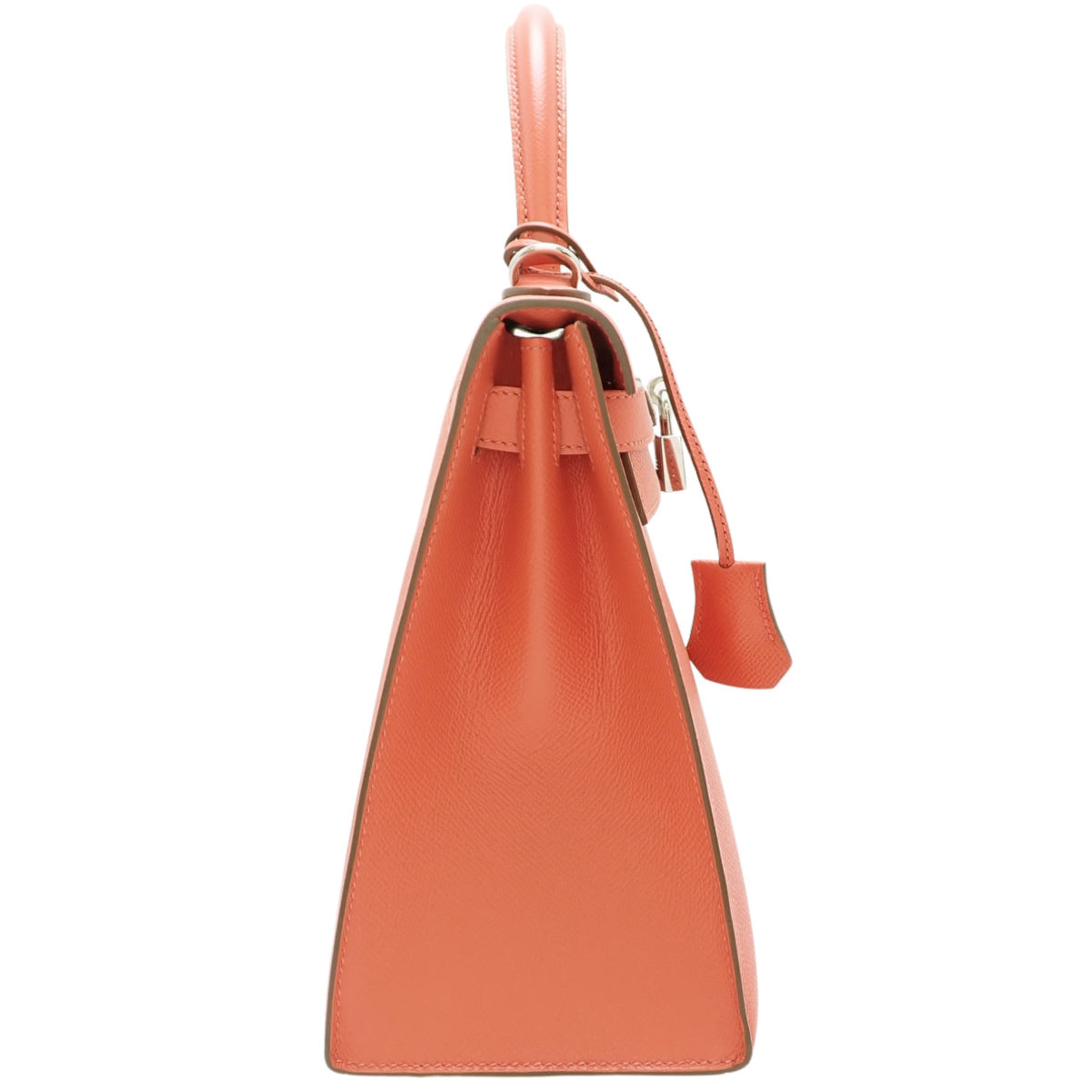 Kelly 28 (Sellier) Epsom leather Palladium hardware Rose Jaipur Silver hardware □Q stamp