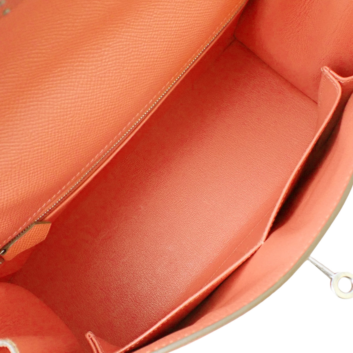 Kelly 28 (Sellier) Epsom leather Palladium hardware Rose Jaipur Silver hardware □Q stamp