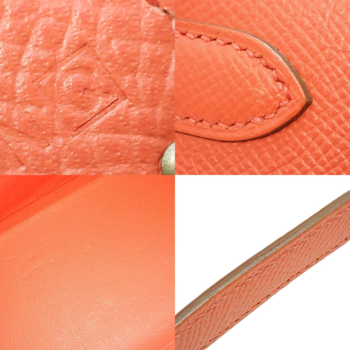 Kelly 28 (Sellier) Epsom leather Palladium hardware Rose Jaipur Silver hardware □Q stamp