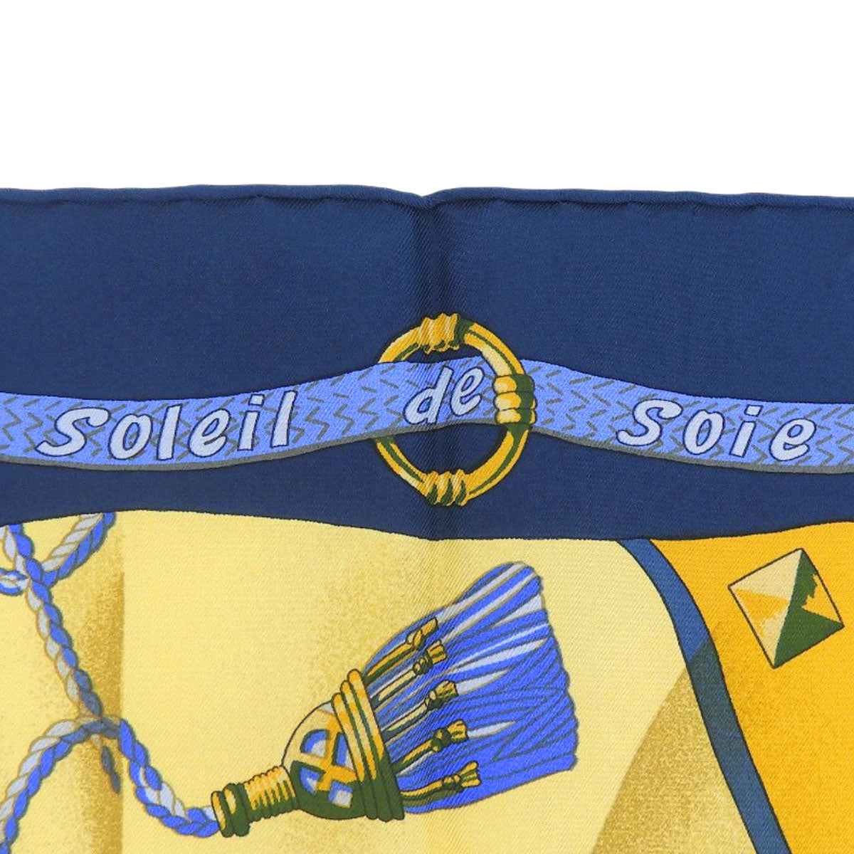 Soleil de Soie シルクの太陽 カレ90 シルク