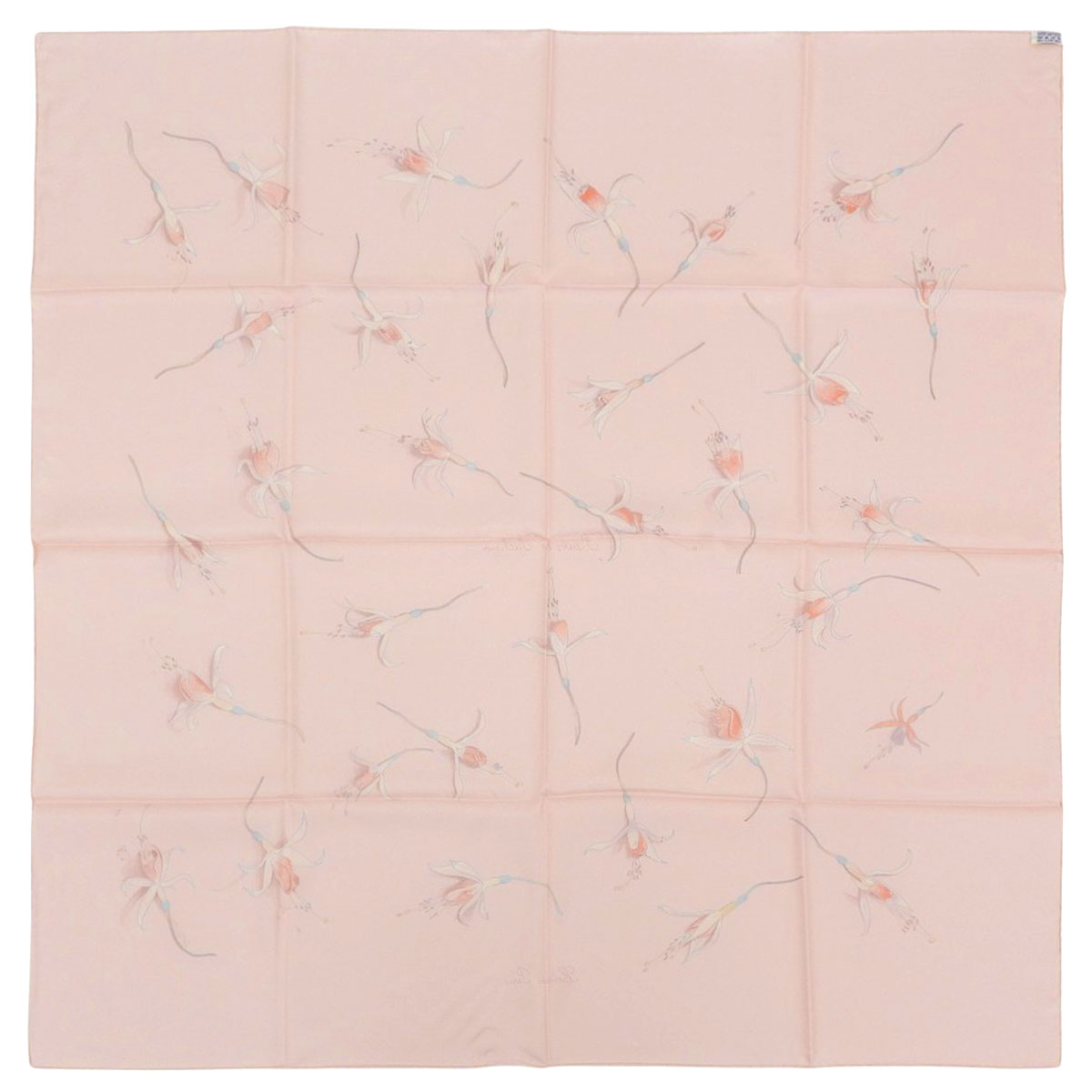 Fleurs De Fuchsia フクシャの花 カレ90 シルク