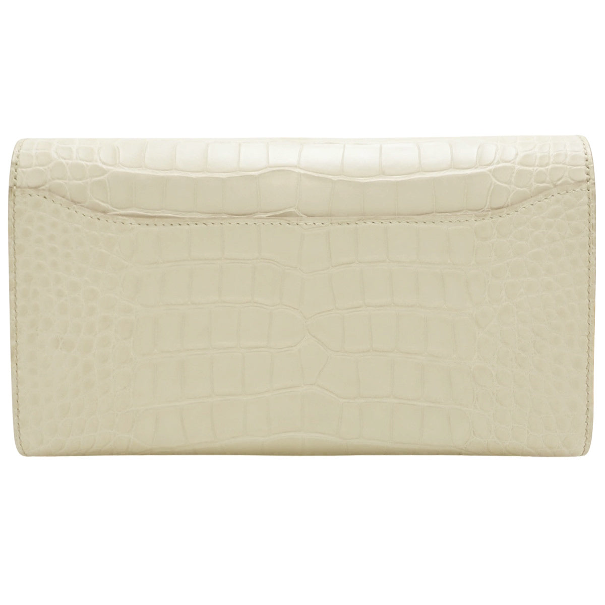 Constance Long To Go Alligator Matt Crocodile Beton Gold Hardware W Stamp