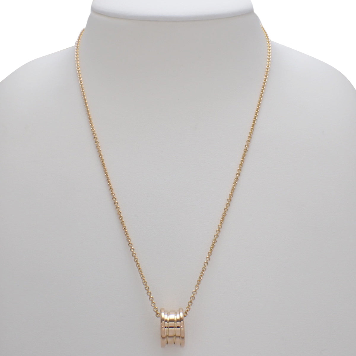 B.zero1 Necklace Pink Gold K18PG 13.9g