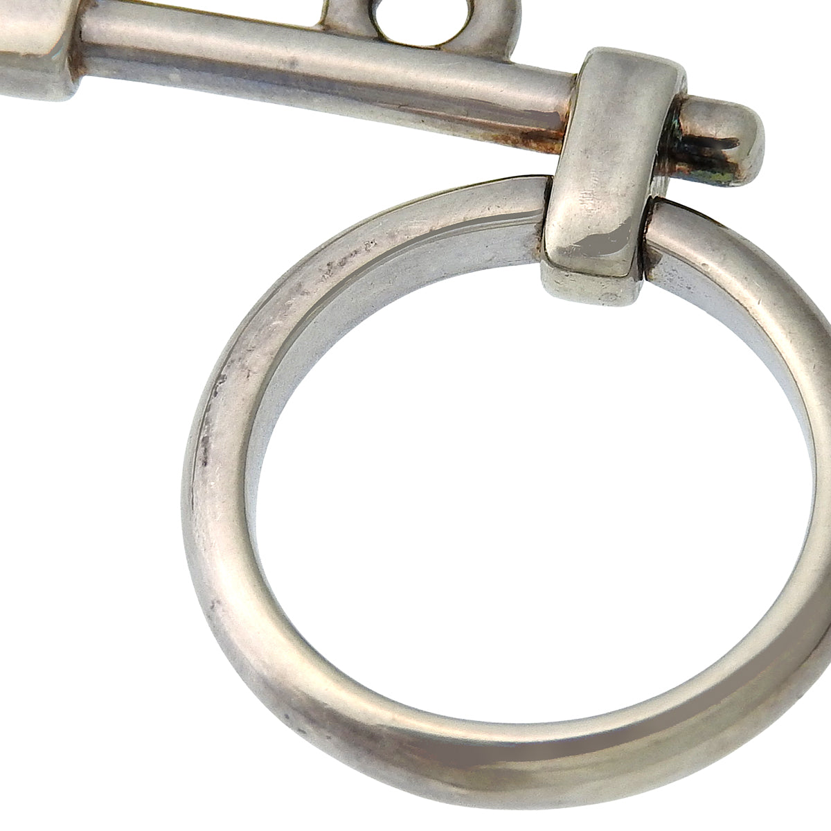 Hermès De bride ring Silver SV925 54