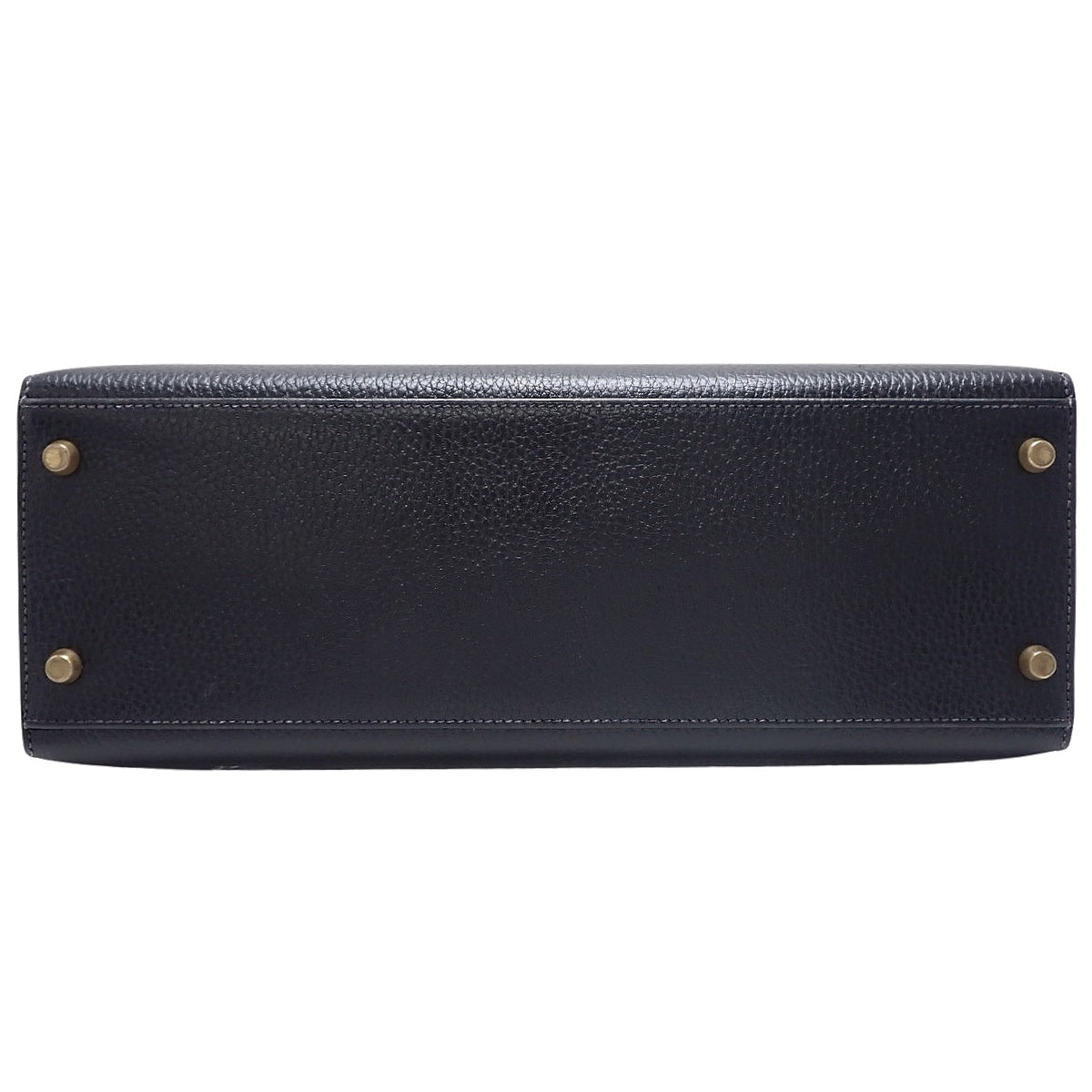 Kelly 32 (Sellier) Ardennes Black Gold Hardware Circle W Stamp