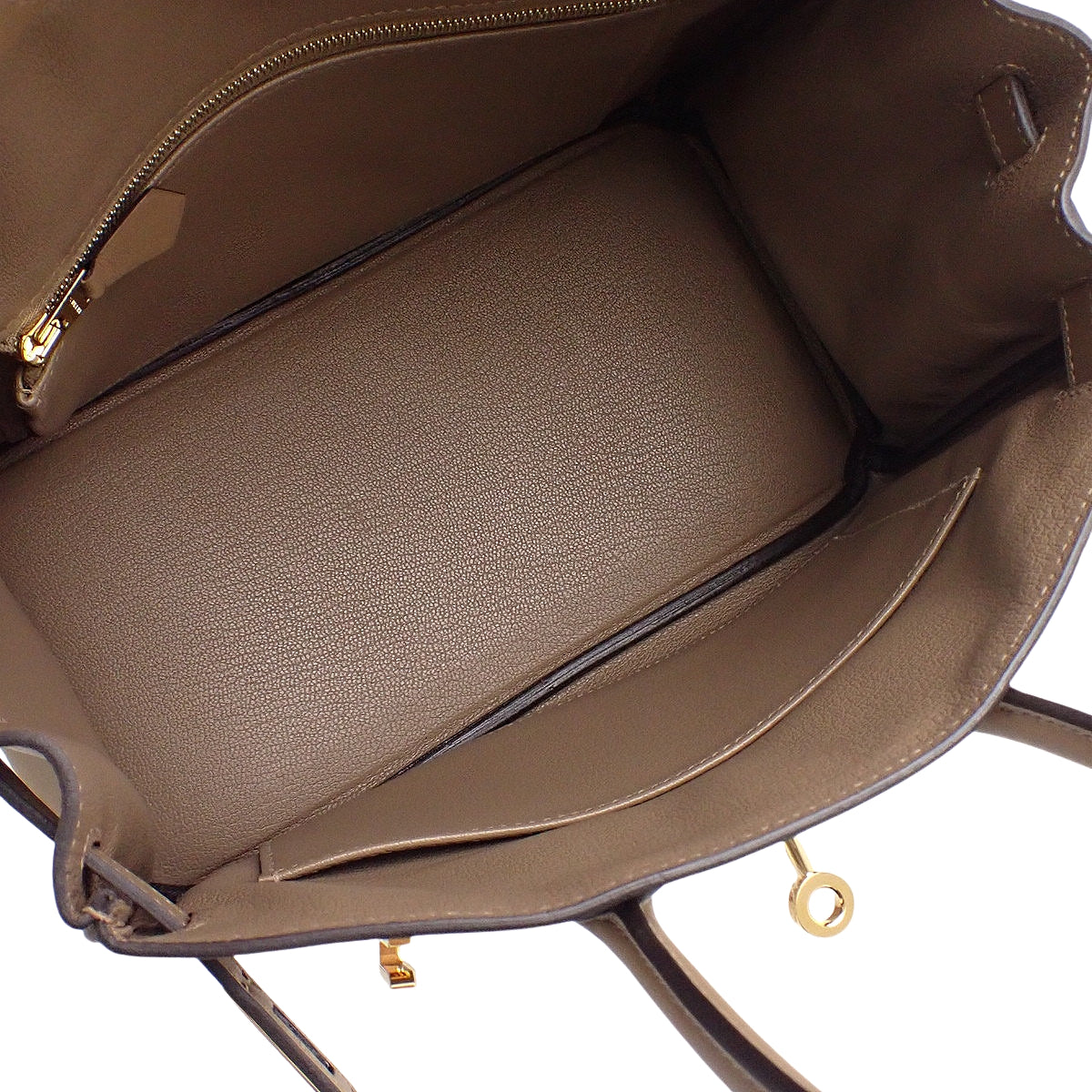 Birkin 25 Veau Swift Beige de Weimar Y stamp
