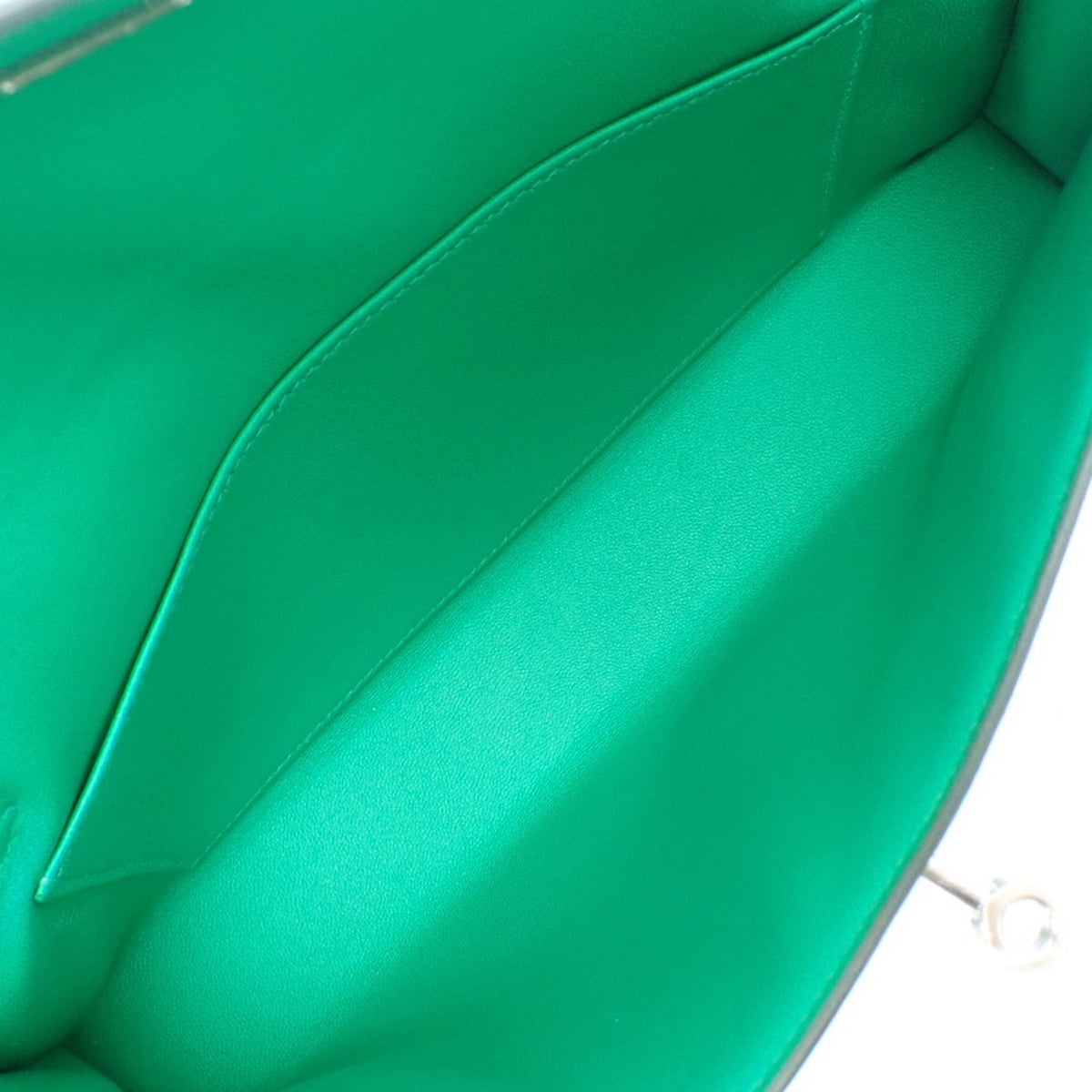 ケリーエラン シェーブルシャムキラ パラジウム金具 ミント シルバー金具 W刻印
