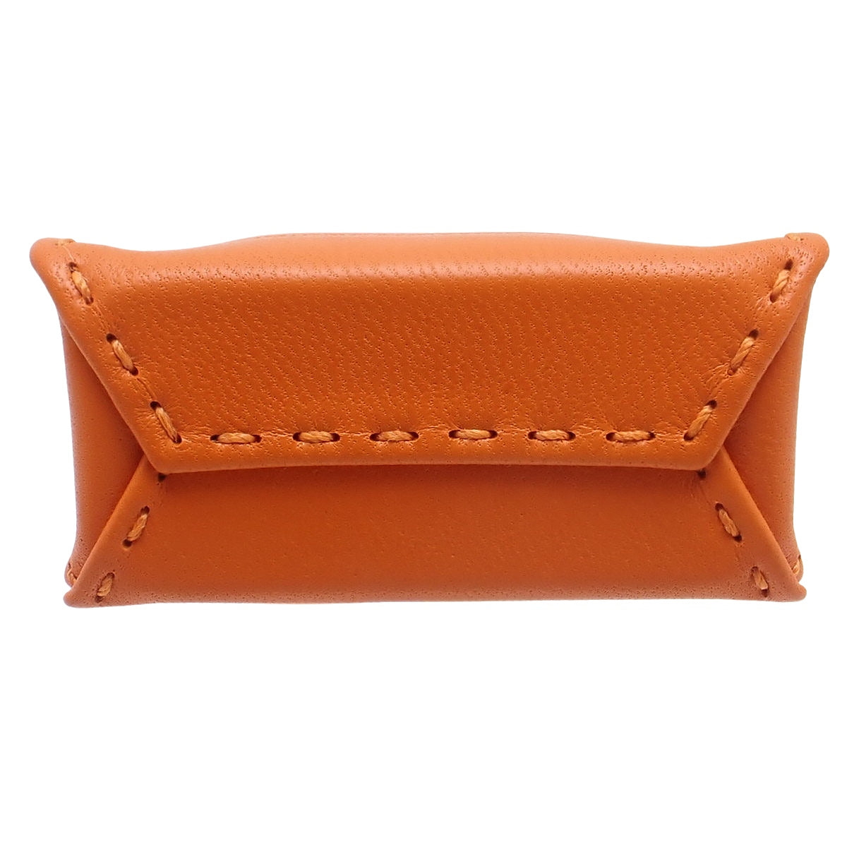 Sac Orange Agneau Milo Feu/Gold Z-stamp