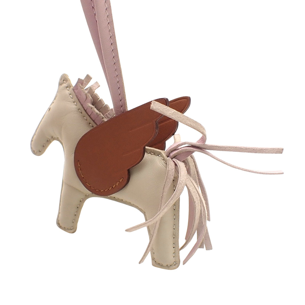 罗迪奥小马挂件 飞马PM Agneau Milo Swift Craie Mauve Pale Gold B刻