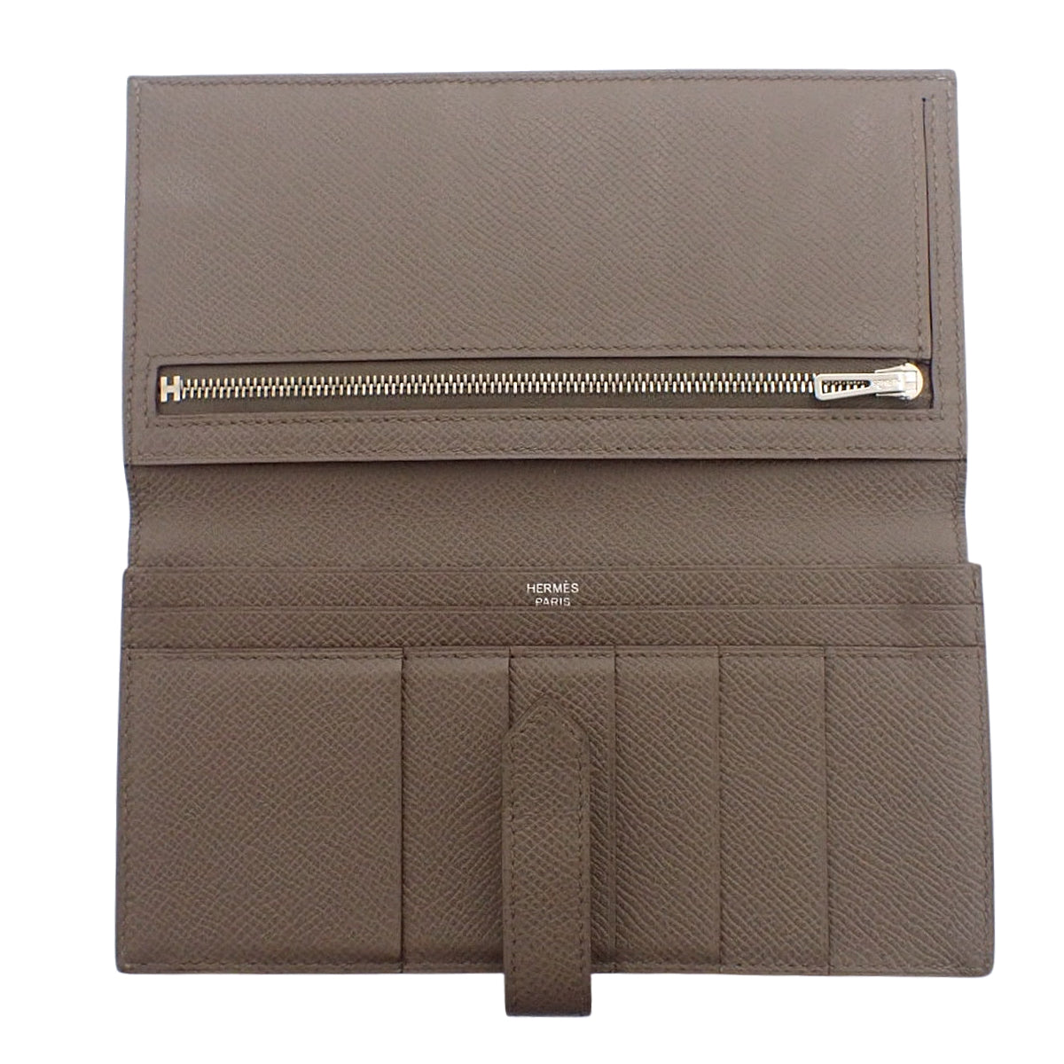 Bearn Soufflet Veau Epsom Palladium Hardware Etain C stamp