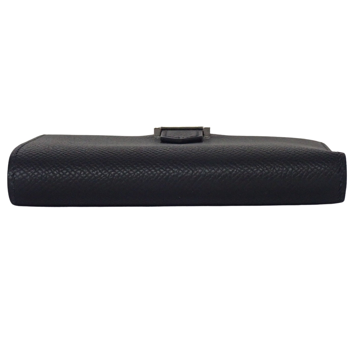 Bearn Compact Epsom leather Palladium hardware Black B stamp
