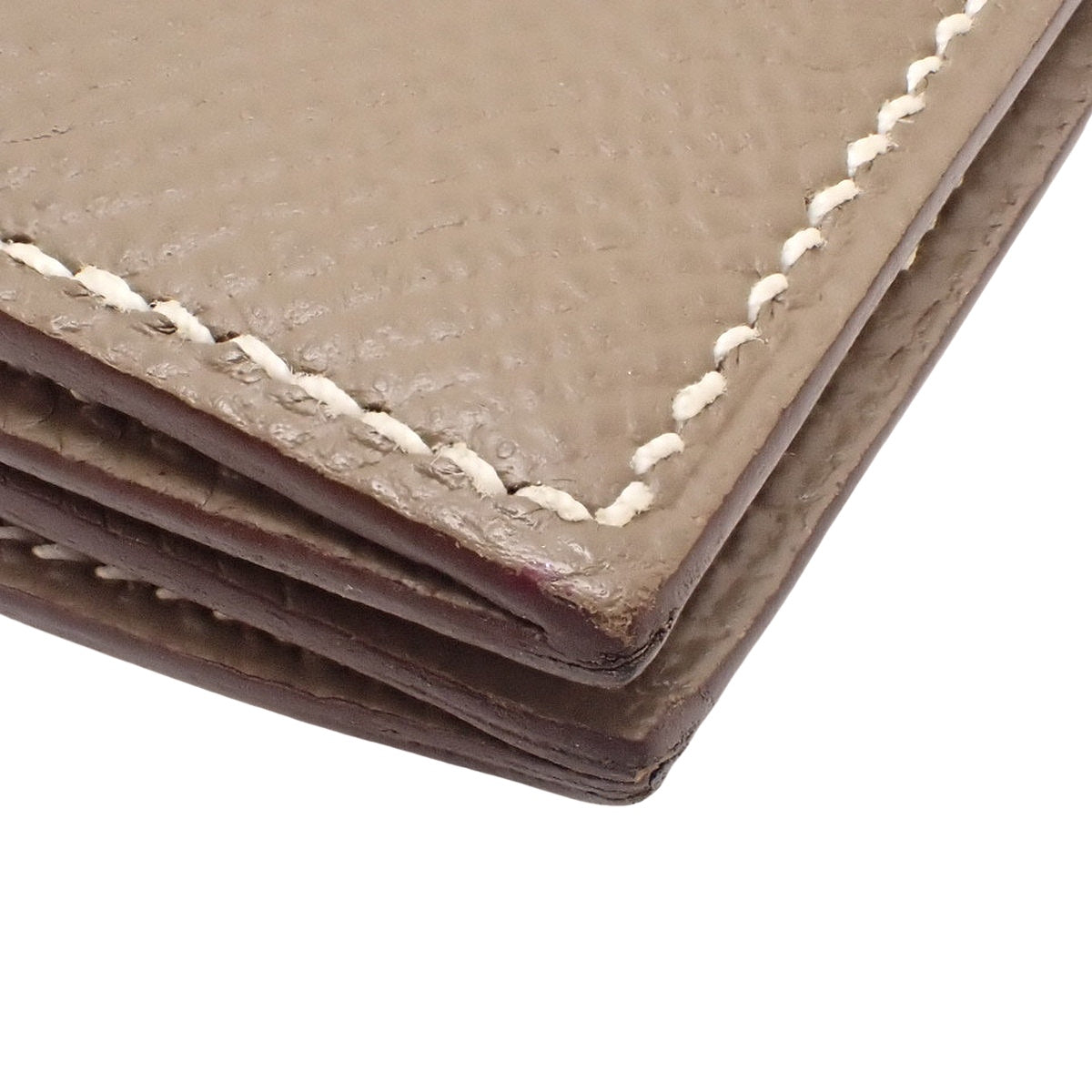Bearn Mini Veau Epsom Palladium Hardware Etoupe/Etope D-stamp