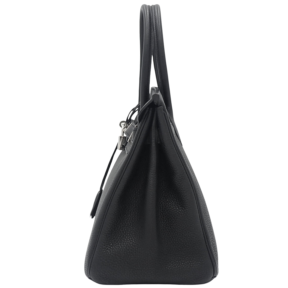 Birkin 30 Togo Palladium Hardware Black Silver Hardware □K Engraving