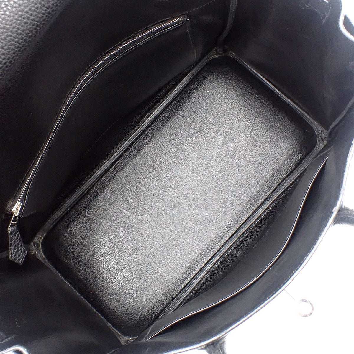 Birkin 30 Togo Palladium Hardware Black Silver Hardware □K Engraving