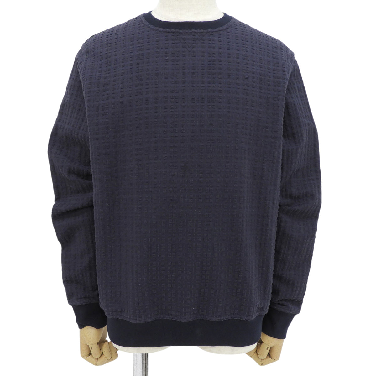 Crew Neck Sweatshirt 2020 M Cotton Navy